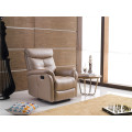 Echtes Leder Chaise Leder Sofa Elektrisch Verstellbares Sofa (783)
